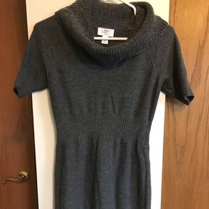 Maternity sweater dress